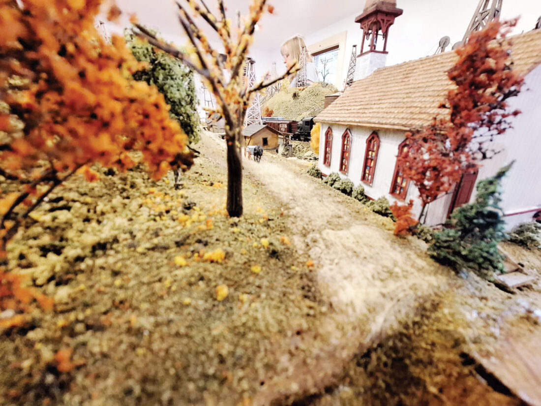 Alive in model form: Historic Boomtown replica installed at